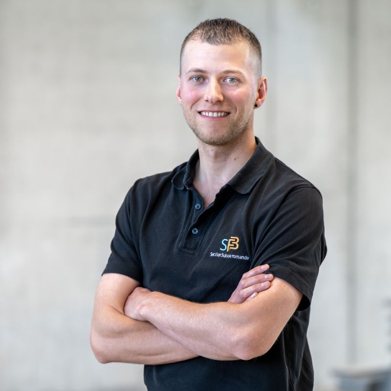 Portrait von Maxime Pillonel